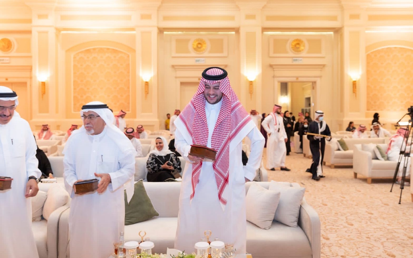 Saud Bin Sultan AlSaud at the Heritage Preservation Society event launching its 2023–2025 strategy.